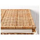Rattan Laundry Basket with Lid & Fabric Lining Luxury Casa
