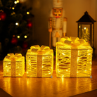 Silver Frost LED Gift Box Set Luxury Casa