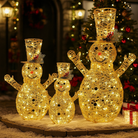 Golden Rattan Snowman Luxury Casa