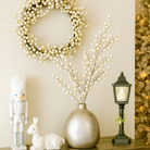 Christmas Pearl White Berry Stem Decoration Luxury Casa