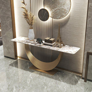 Moon Shape Console Table