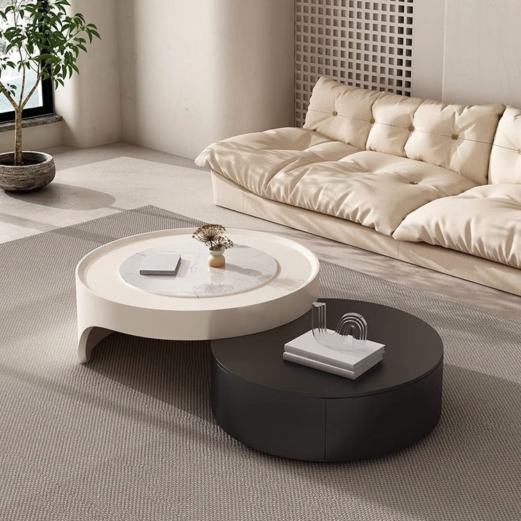 KORAN media console with coffee table set ( TV unit & Coffee table ) Luxury Casa