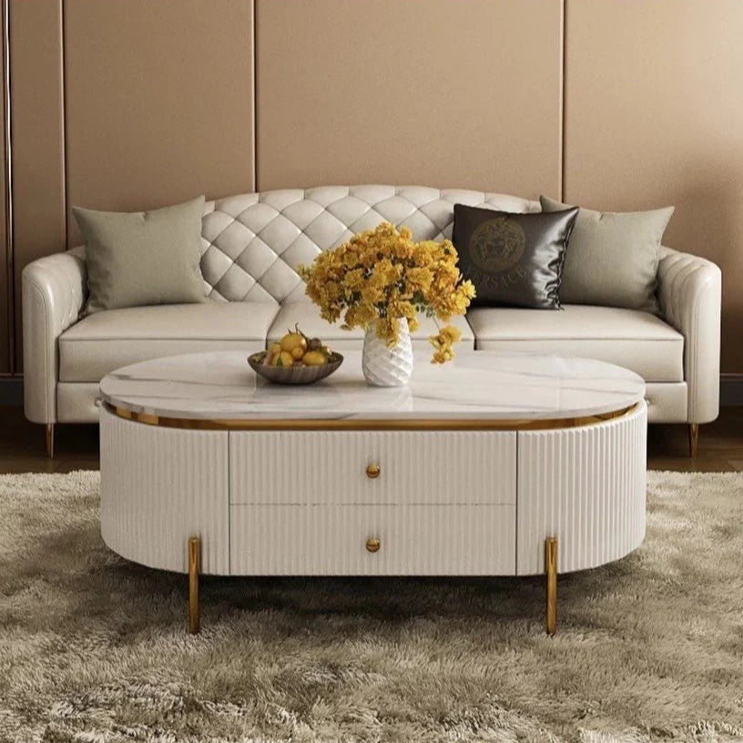 Lin marble coffee table Luxury Casa