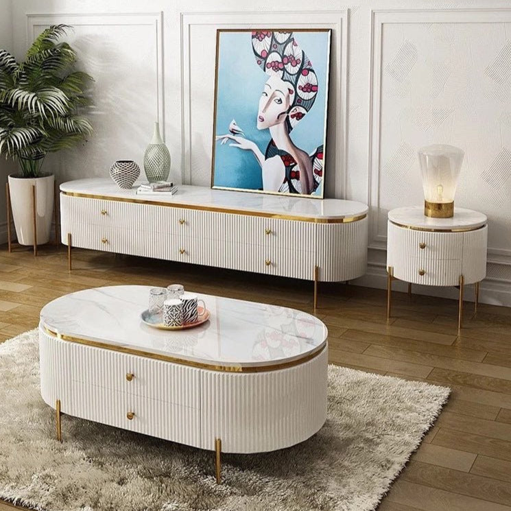 Lin marble coffee table Luxury Casa