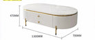 Lin marble coffee table Luxury Casa