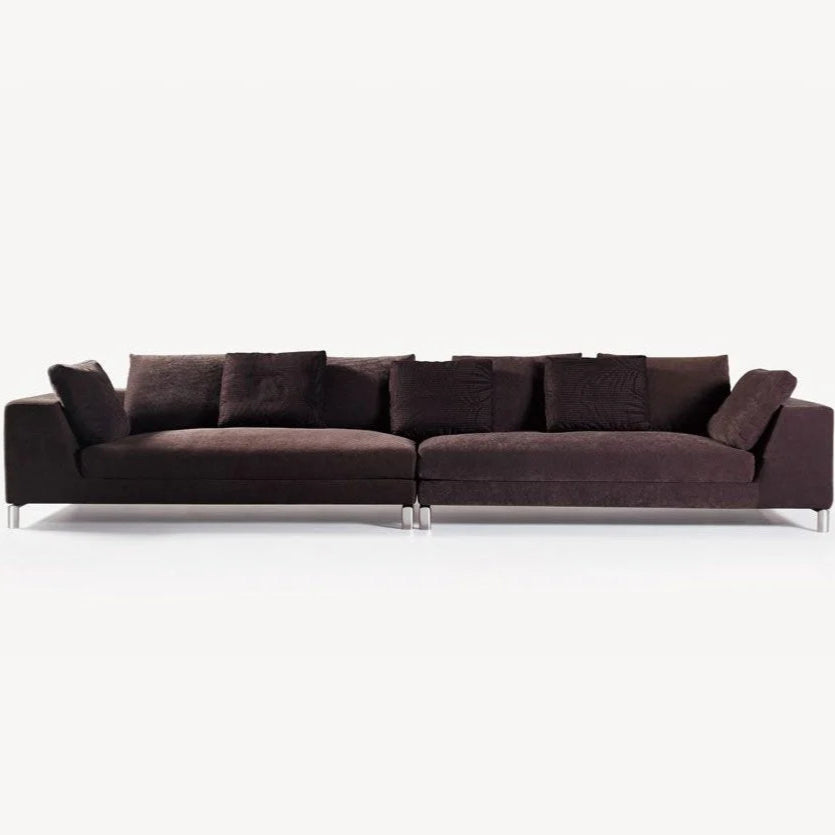 Modern Linear Sofa with Cushions – Contemporary Design Luxury Casa