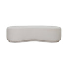 Modern Curved Ottoman Bench Luxury Casa