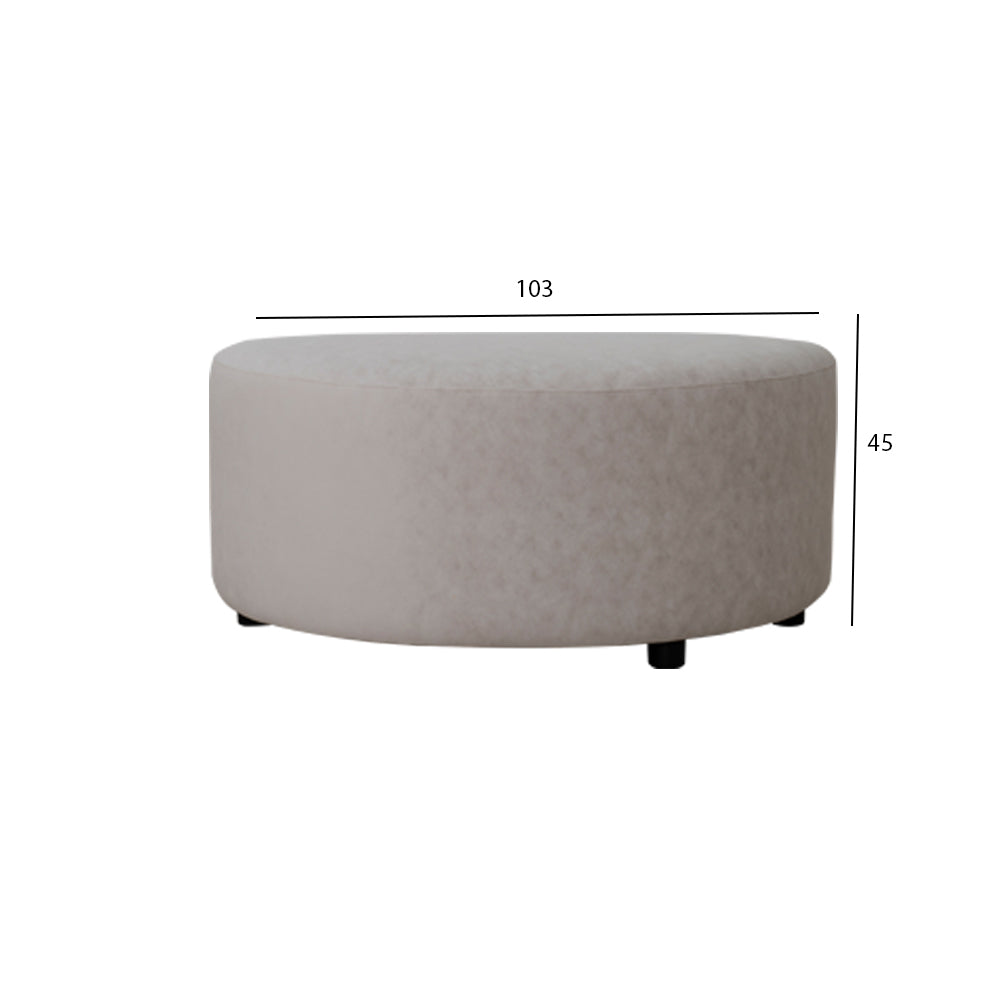 Modern Teardrop Ottoman Bench Luxury Casa
