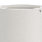 Matte Smooth Cylinder Planter – Modern Decorative Pot - Small Luxury Casa