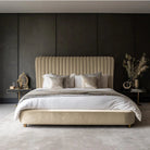 Contemporary Upholstered Bed – Elegant Modern Design Luxury Casa