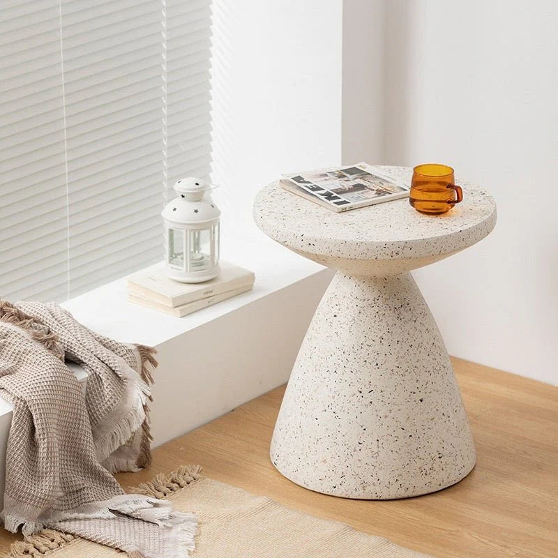 Minimalist white side table Luxury Casa