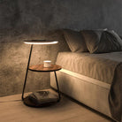 Side table with wireless charger Luxury Casa